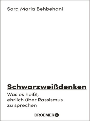 cover image of Schwarzweißdenken